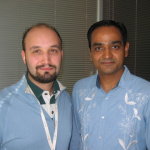 Enrico e Avinash Kushik in San Francisco