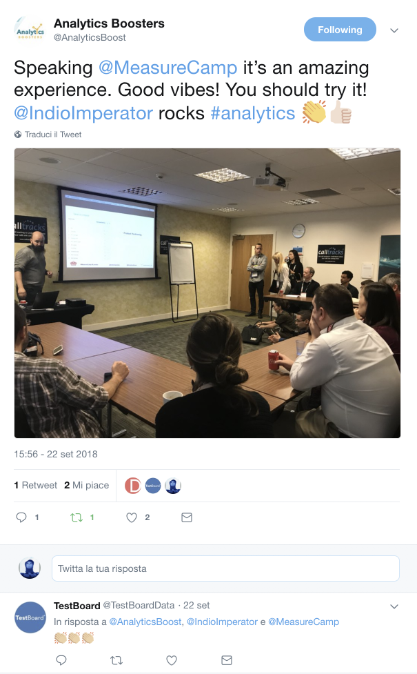 speech at measurecamp