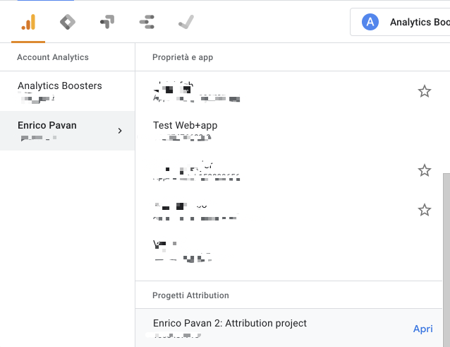 property attribution google analytics