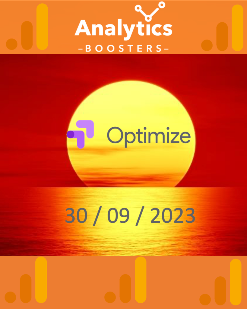 Google Optimize Sunset