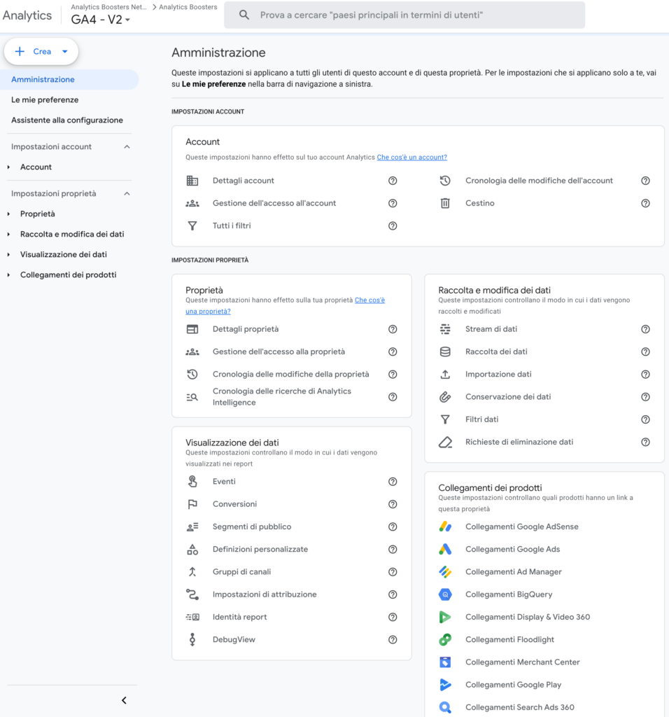 GA4 New Interface Admin